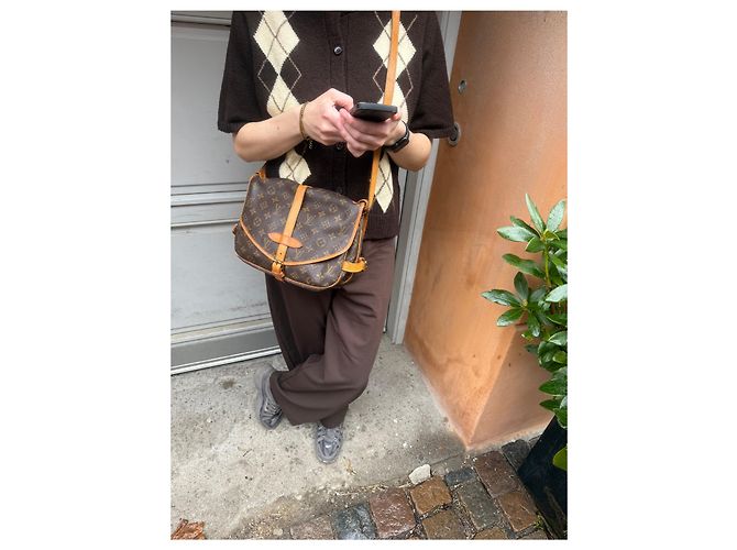 Louis Vuitton Saumur 30 Braun - Ansicht 2
