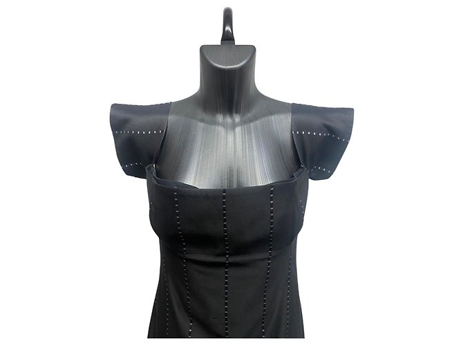 Abito nero Alexander Mcqueen - vista 3