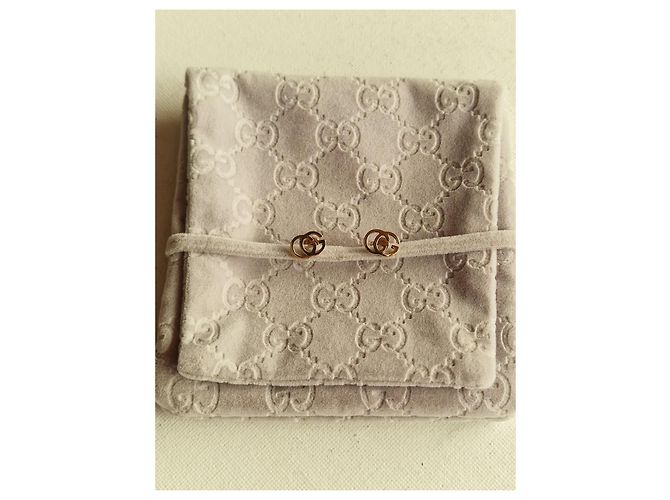 Orecchini Gucci GG Marmont in oro giallo D'oro - vista 6