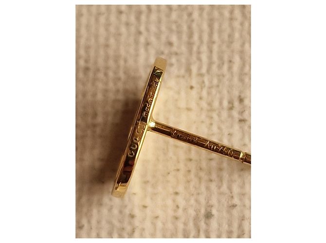 Orecchini Gucci GG Marmont in oro giallo D'oro - vista 9