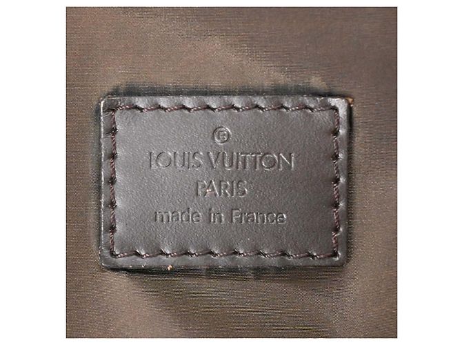 Borsa Louis Vuitton Aventurier Damier Geant Nero - vista 10