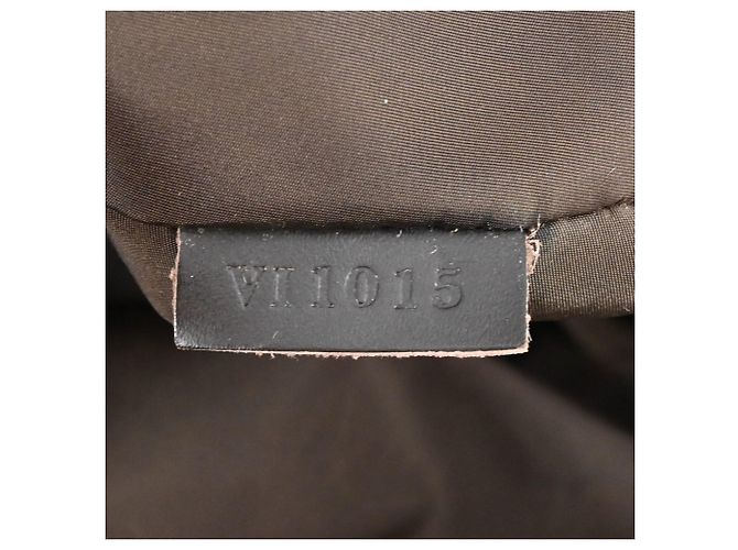 Borsa Louis Vuitton Aventurier Damier Geant Nero - vista 11