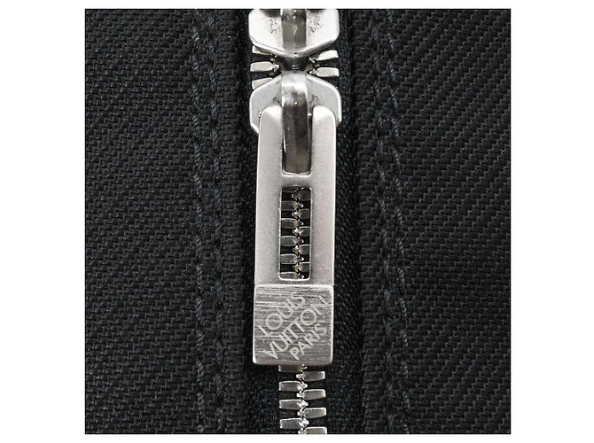 Borsa Louis Vuitton Aventurier Damier Geant Nero - vista 7