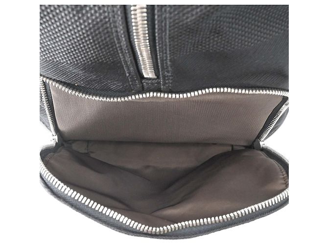 Borsa Louis Vuitton Aventurier Damier Geant Nero - vista 8