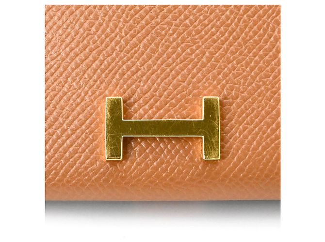 Cartera larga clásica Hermès Bearn Castaño - vista 13