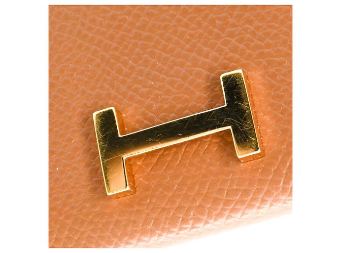 Cartera larga clásica Hermès Bearn Castaño - vista 15