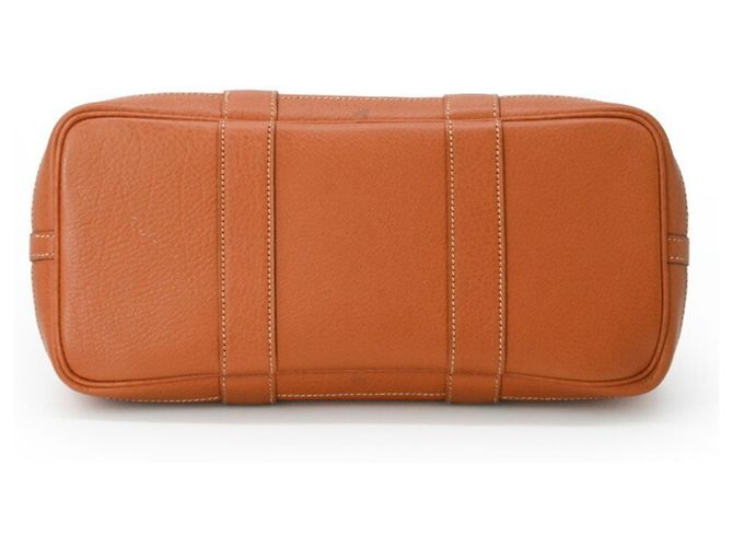 Hermès Bolsa Tote HERMES Garden 30 TPM Marrom Laranja - vista 6