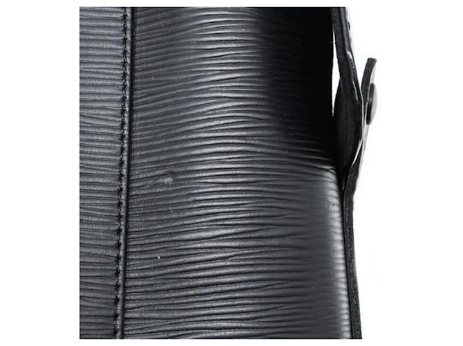 Zaino Louis Vuitton Epi Christopher MM Nero - vista 10