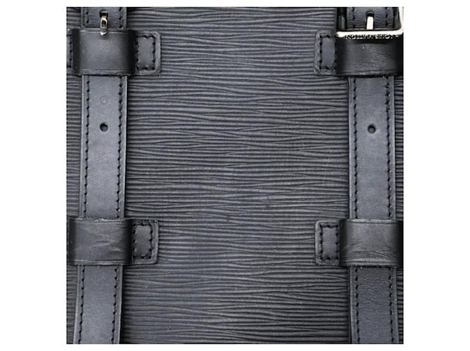 Zaino Louis Vuitton Epi Christopher MM Nero - vista 11