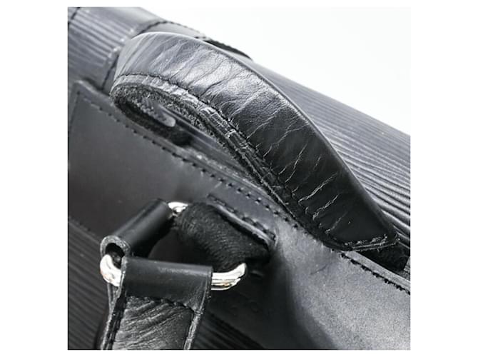 Zaino Louis Vuitton Epi Christopher MM Nero - vista 12