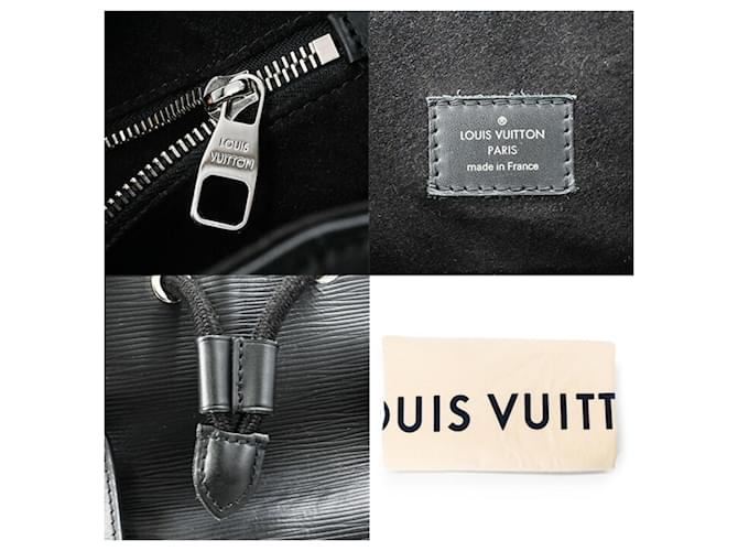 Zaino Louis Vuitton Epi Christopher MM Nero - vista 17