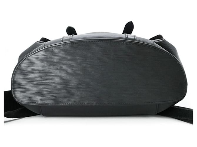 Zaino Louis Vuitton Epi Christopher MM Nero - vista 5