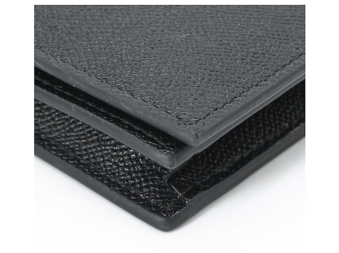 Bulgari Bvlgari Black Leather Card Holder - view 11