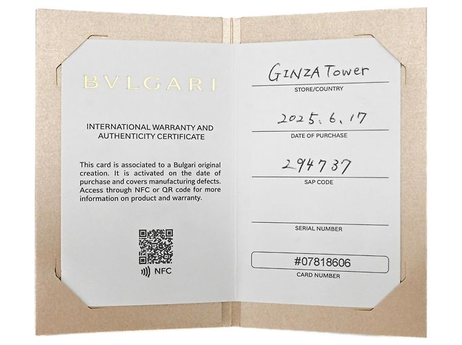 Bulgari Bvlgari Black Leather Card Holder - view 14
