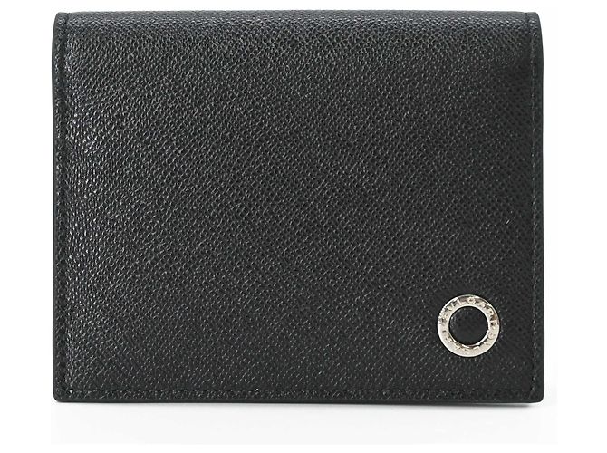 Bulgari Bvlgari Black Leather Card Holder - view 2