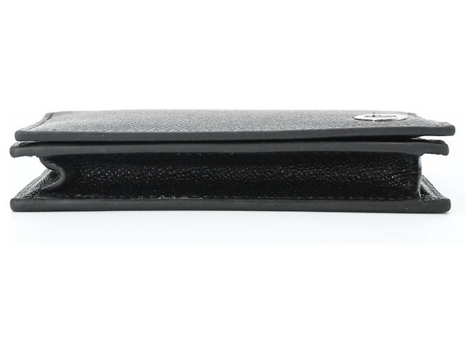 Bulgari Bvlgari Black Leather Card Holder - view 6