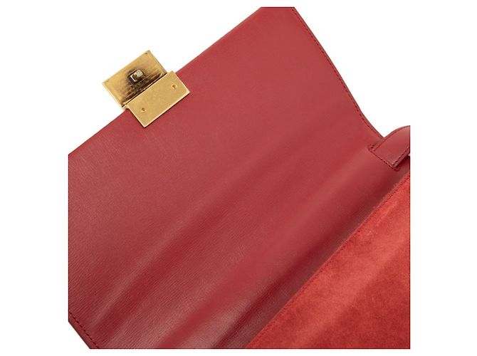 Borsa a tracolla Belchasse Saint Laurent Rosso - vista 4