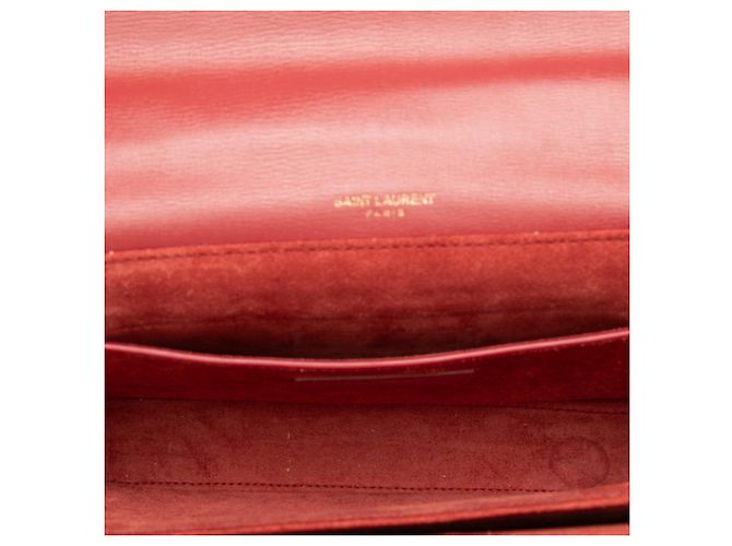Borsa a tracolla Belchasse Saint Laurent Rosso - vista 6