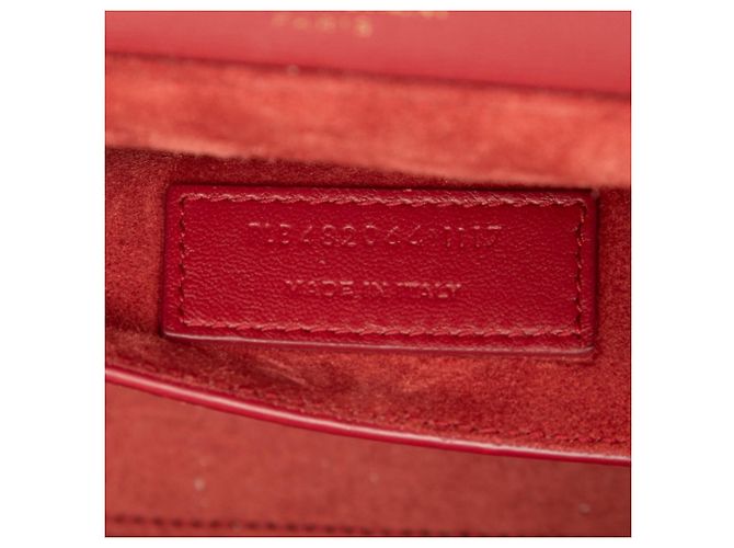 Borsa a tracolla Belchasse Saint Laurent Rosso - vista 7