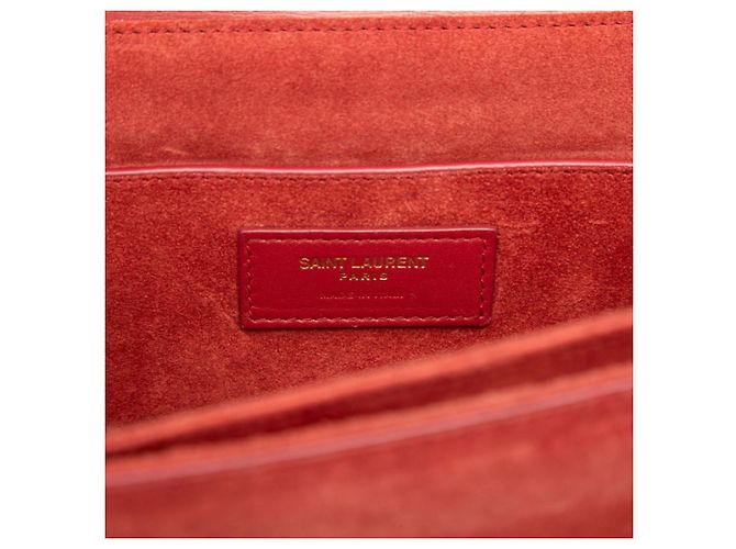 Borsa a tracolla Belchasse Saint Laurent Rosso - vista 8
