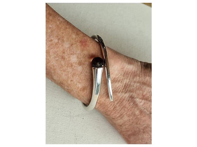 Bracciale Rigido Kenzo in Argento 925 con Pietra - vista 3