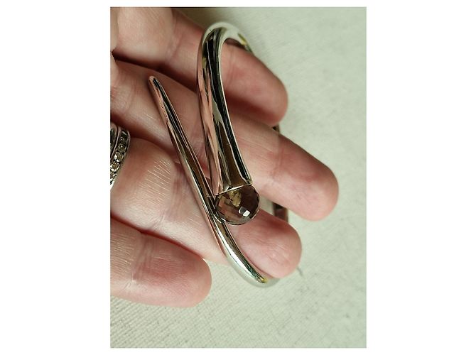 Bracciale Rigido Kenzo in Argento 925 con Pietra - vista 4