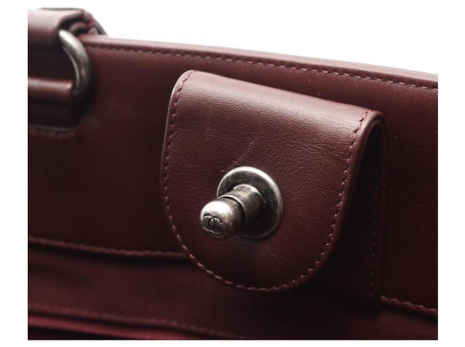 Chanel Boy V-Stitch Tote Bag Bordeaux - Ansicht 6