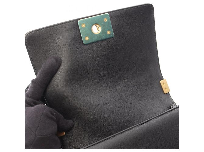Chanel Boy Small Schultertasche Schwarz - Ansicht 6