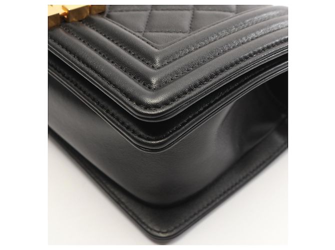 Chanel Boy Small Schultertasche Schwarz - Ansicht 9