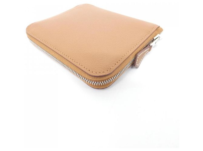 Silk In Hermès Hermes Colliers de Chiens Silk Compact Wallet Golden Taupe - Ansicht 2