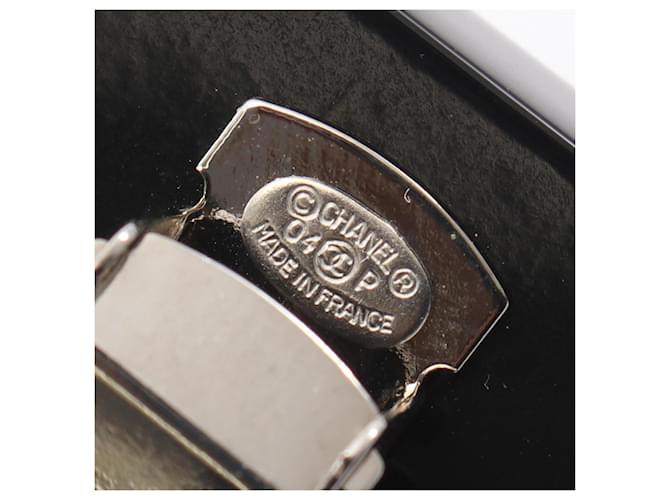 Barrette per cuffie Chanel Coco Mark Nero Bianco - vista 3