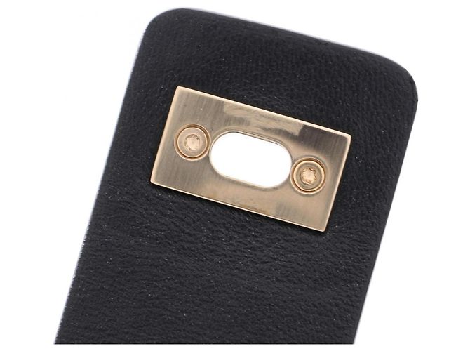 Timeless Pulsera Charm Chanel Coco Mark Turnlock Negro Dorado - vista 6