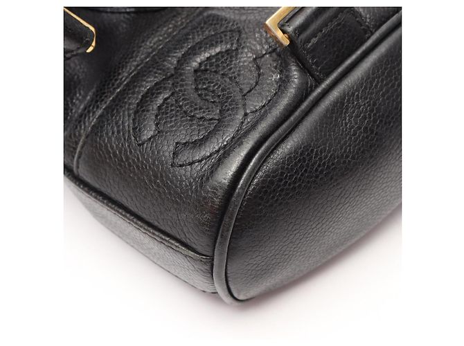 Zaino/Borsa Chanel Triple Coco Mark Nero - vista 11