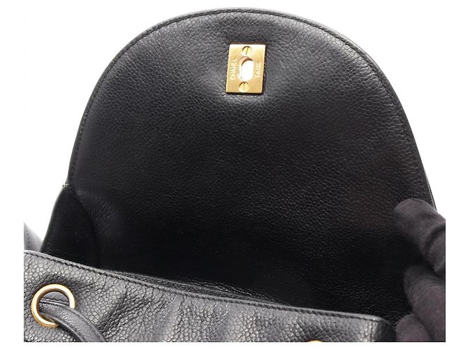 Zaino/Borsa Chanel Triple Coco Mark Nero - vista 14