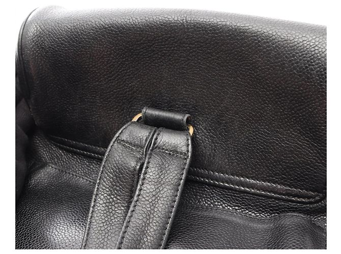 Zaino/Borsa Chanel Triple Coco Mark Nero - vista 15
