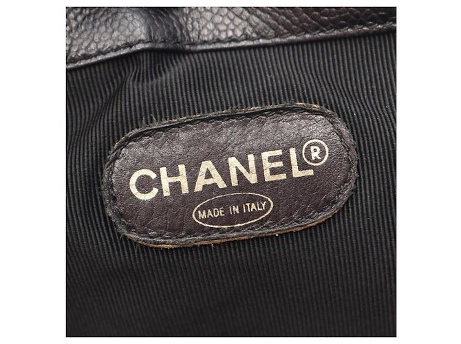 Zaino/Borsa Chanel Triple Coco Mark Nero - vista 4