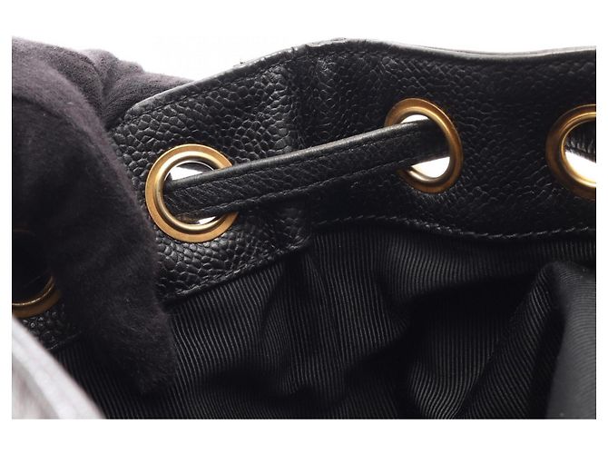 Zaino/Borsa Chanel Triple Coco Mark Nero - vista 6