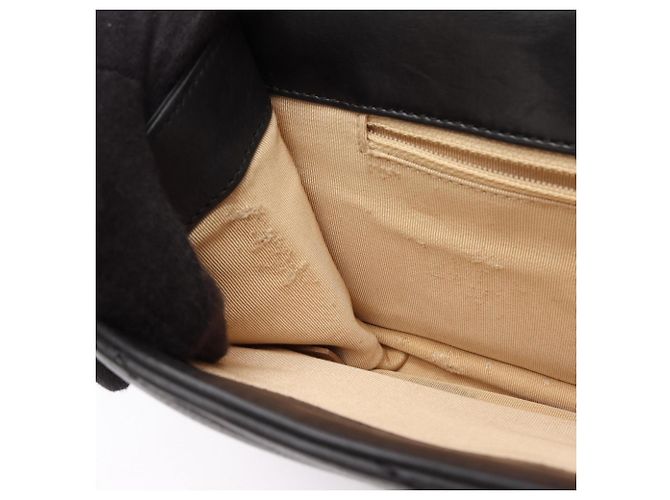 Borsa a Spalla Chanel Bias Stitch Nero - vista 6