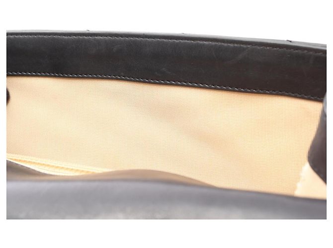 Borsa a Spalla Chanel Bias Stitch Nero - vista 9