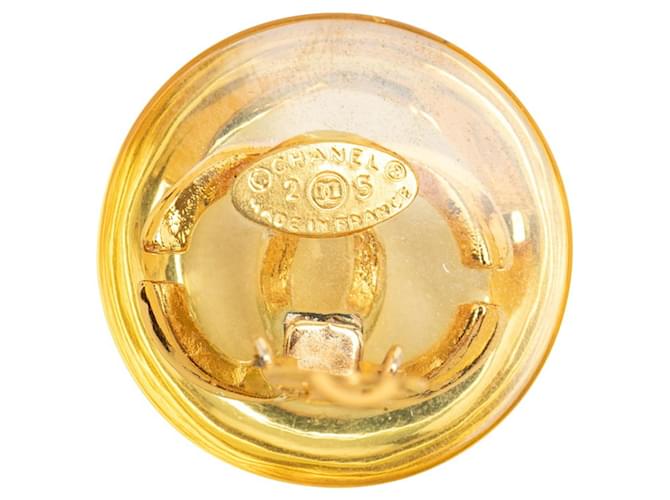 Orecchini a clip Chanel Coco Mark D'oro - vista 3