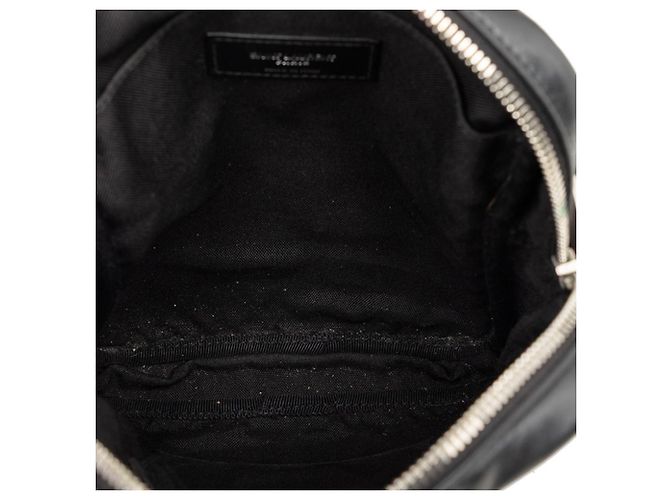 Borsa a spalla in pelle nera Saint Laurent Nero - vista 4