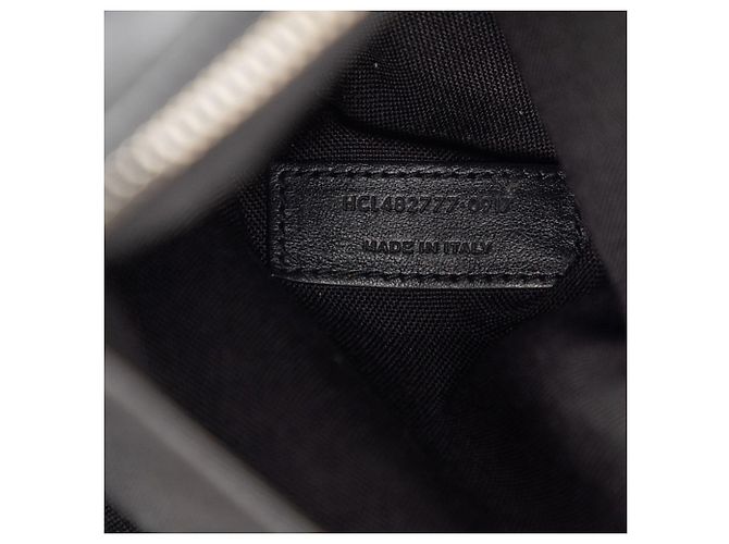 Borsa a spalla in pelle nera Saint Laurent Nero - vista 6
