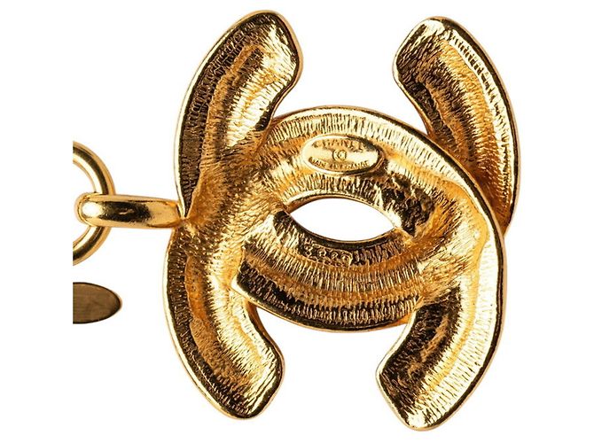Collana Chanel Matelassé placcata oro D'oro - vista 5