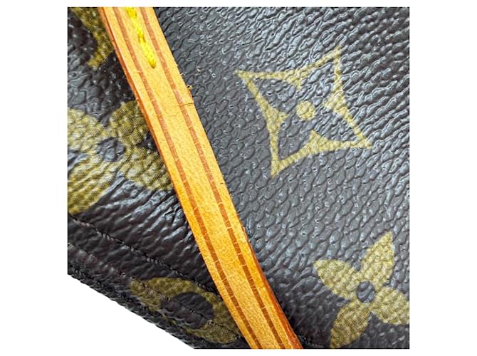 Borsa Louis Vuitton Monogram Neverfull PM Marrone - vista 11