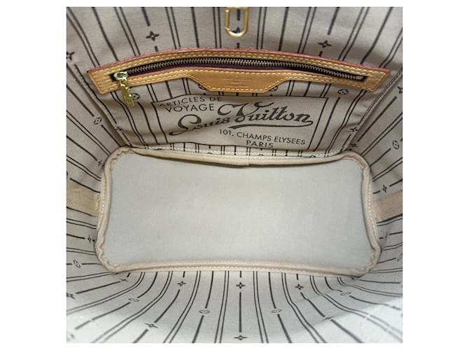 Borsa Louis Vuitton Monogram Neverfull PM Marrone - vista 16