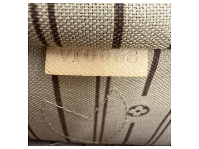Borsa Louis Vuitton Monogram Neverfull PM Marrone - vista 20