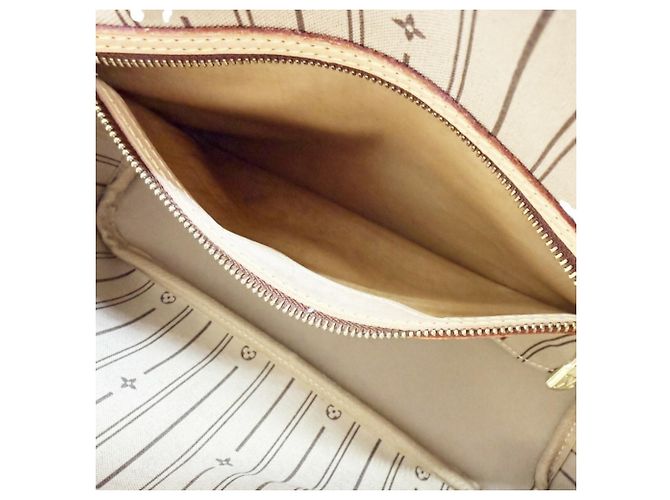Borsa Tote Louis Vuitton Monogram Neverfull PM Marrone - vista 10