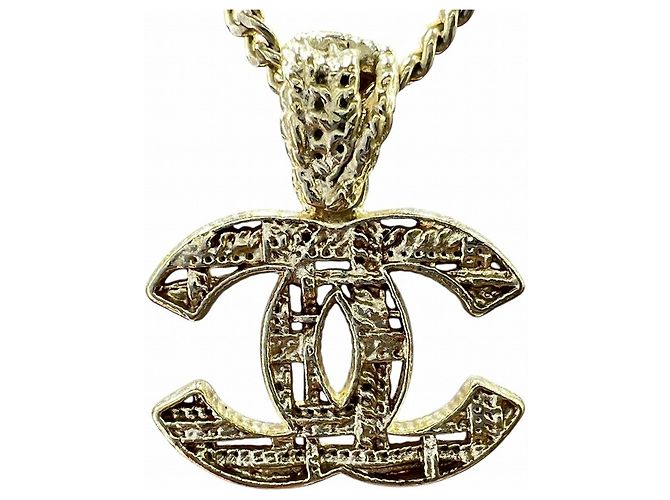 Collana Chanel Coco in Oro Champagne D'oro - vista 2