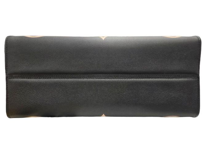 Borsa Tote Louis Vuitton OnTheGo MM M45495 Nero Beige - vista 5