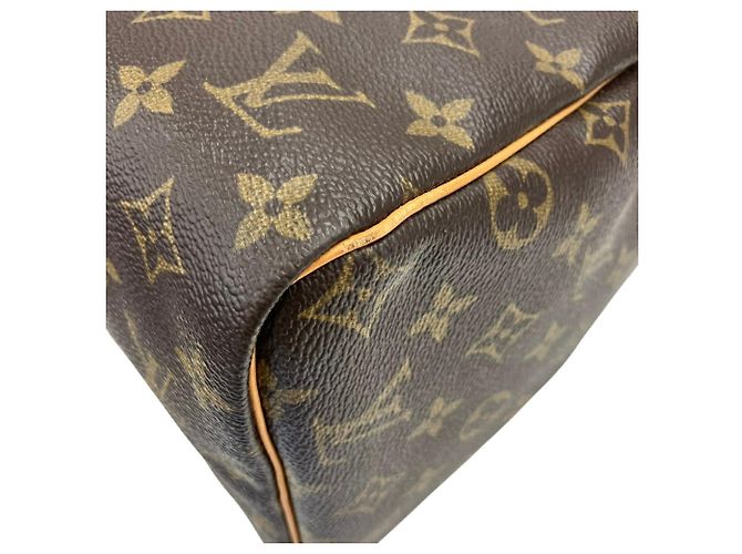 Borsa Boston Louis Vuitton Speedy 30 Marrone - vista 7